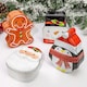image 1 of 4 Set Christmas Character Shaped Tins