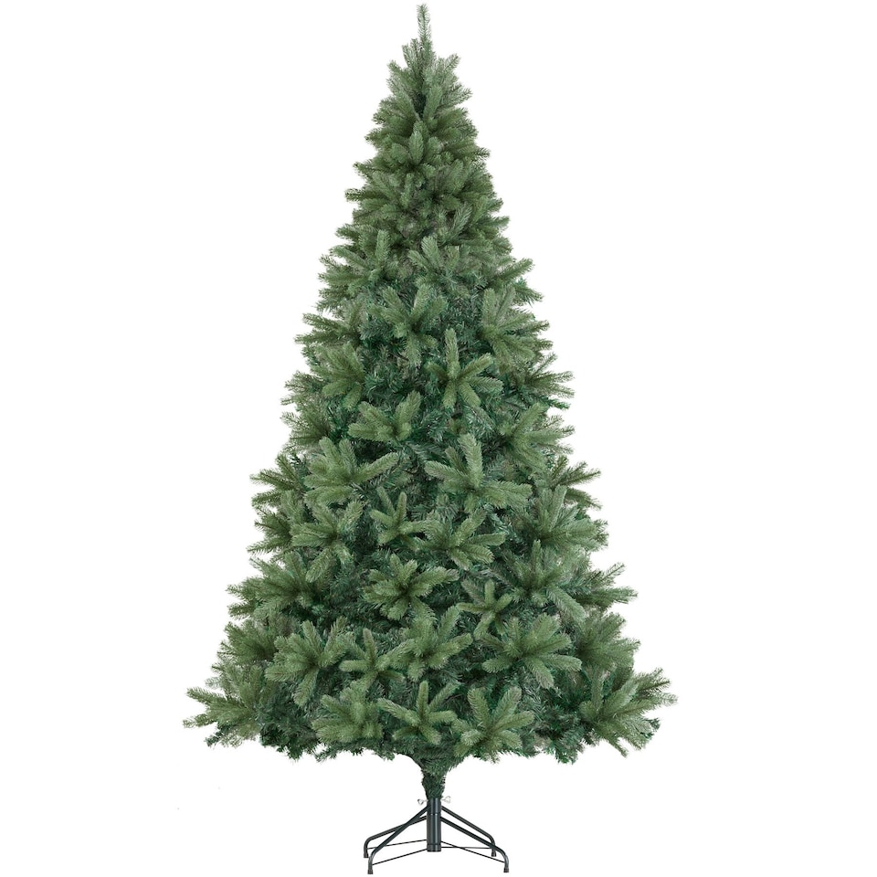 image 1 of Christmas Tree Prancer - artificial tree in green, injection moulded needles | Green | green | 7.5ft | 1
