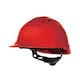 image 1 of Delta Plus Quartz Rotor Ventilated Safety Work Helmet - Red - One Size | Red | One Size