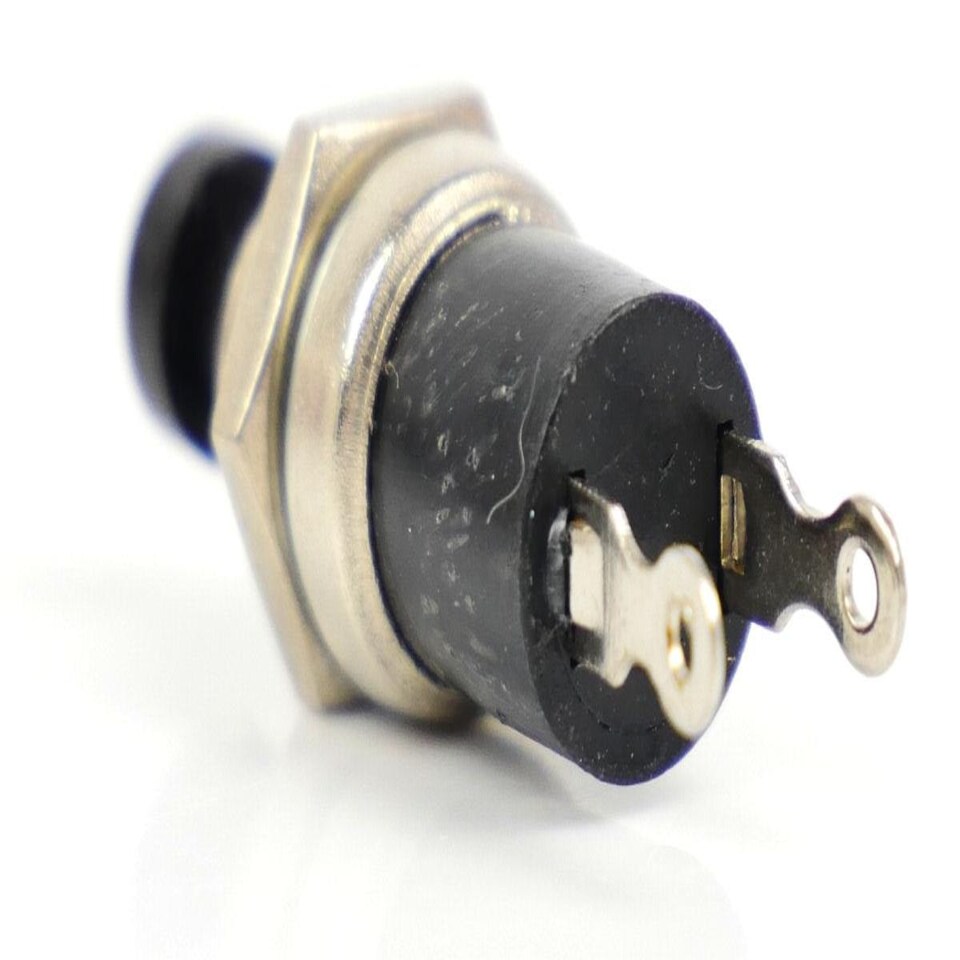 image 1 of Gaugemaster Electric Black Push to Make Switches (5)
