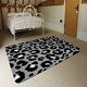 image 3 of Silver Leopard Print (Rug) Silver | Medium: 80x150cm