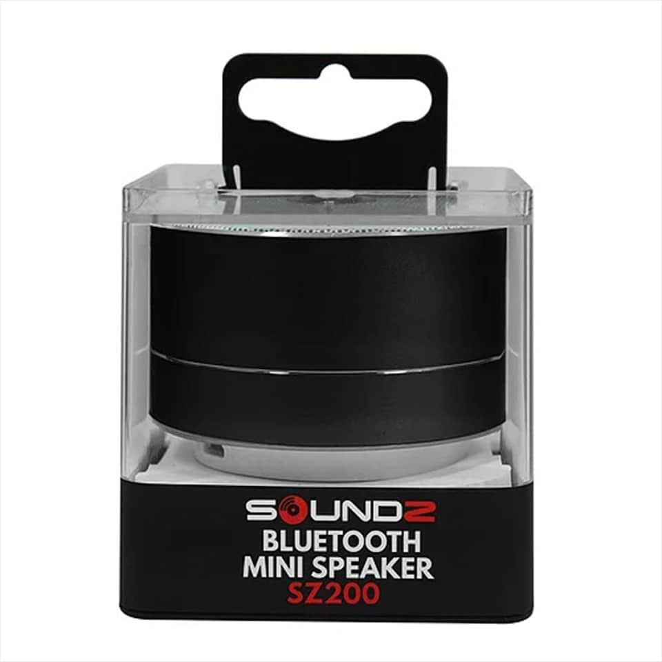 image 1 of Soundz Portable Smart Connectivity Wireless Bluetooth Speaker Black