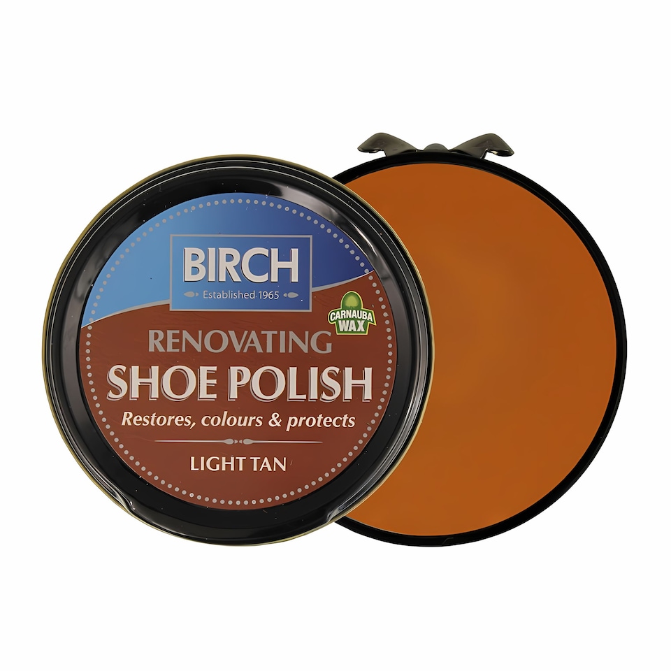 image 1 of BIRCH Renovating Shoe Polish - Restores Colour and Nourishes Leather 50ml