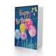 image 2 of Bright Colourful Fun Balloons Man Woman Girl Birthday Card