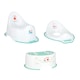 image 1 of Peppa Pig Teal Non Slip Potty, Training Seat and Step Stool