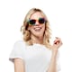 image 4 of Bristol Novelty Rainbow Sunglasses - Multicoloured - One Size One Size