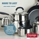 image 3 of Prestige Made to Last Milk Pan in Stainless Steel - Non Stick - 14 cm / 0.9 L