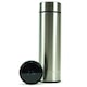 image 1 of Gr8 Home Silver Smart 500ml Water Bottle Stainless Steel Vacuum Flask With Temperature Display