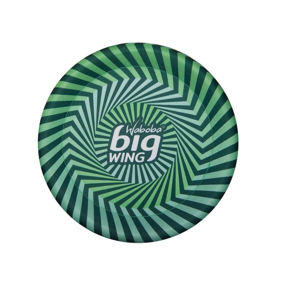 image 1 of Waboba Bigwing Double-Sided Flying Disc (Xl) (Green)