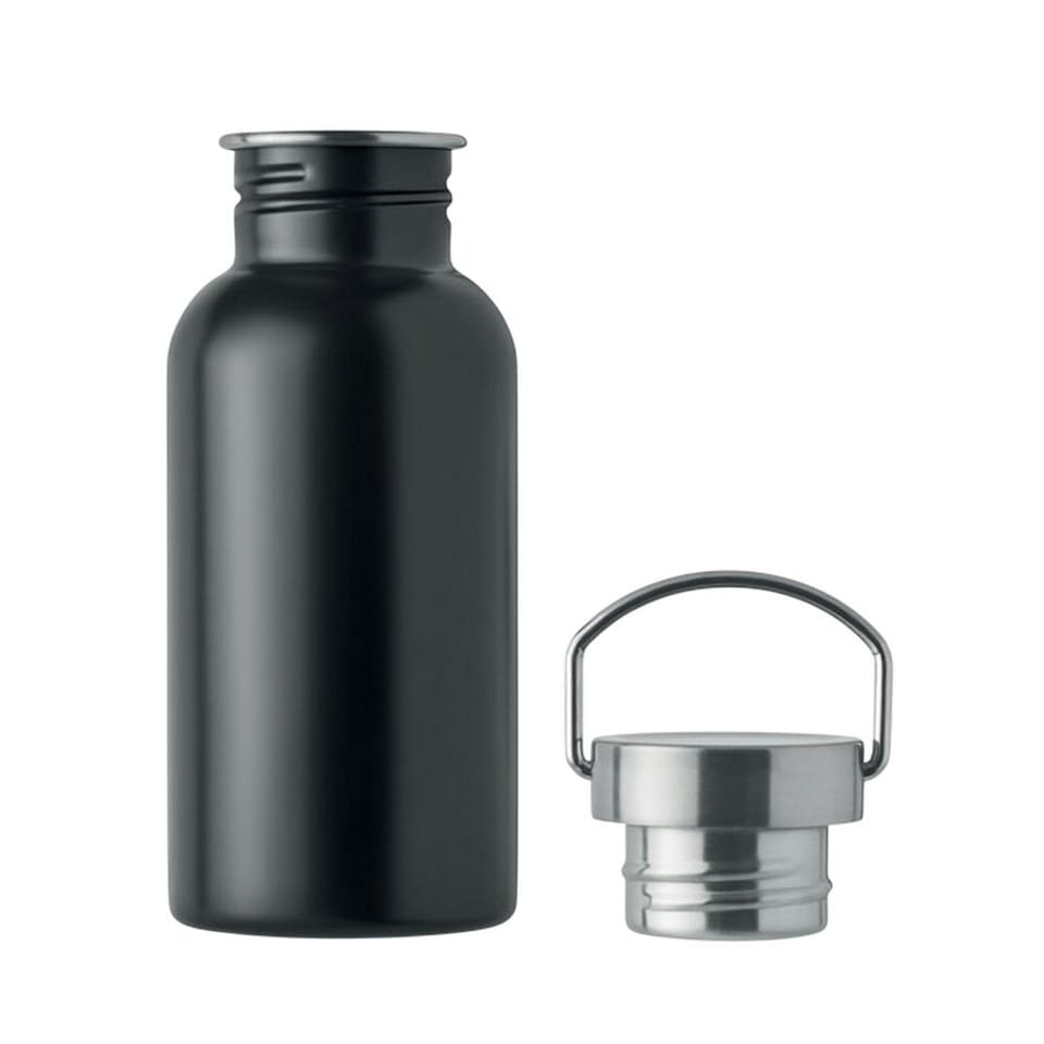 image 1 of MidOcean Florence Sing Single Wall 500ml Water Bottle - Black - One Size | Black | One Size