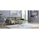 image 3 of Furniturebox Leonardo Glass And Chrome Metal Side Table