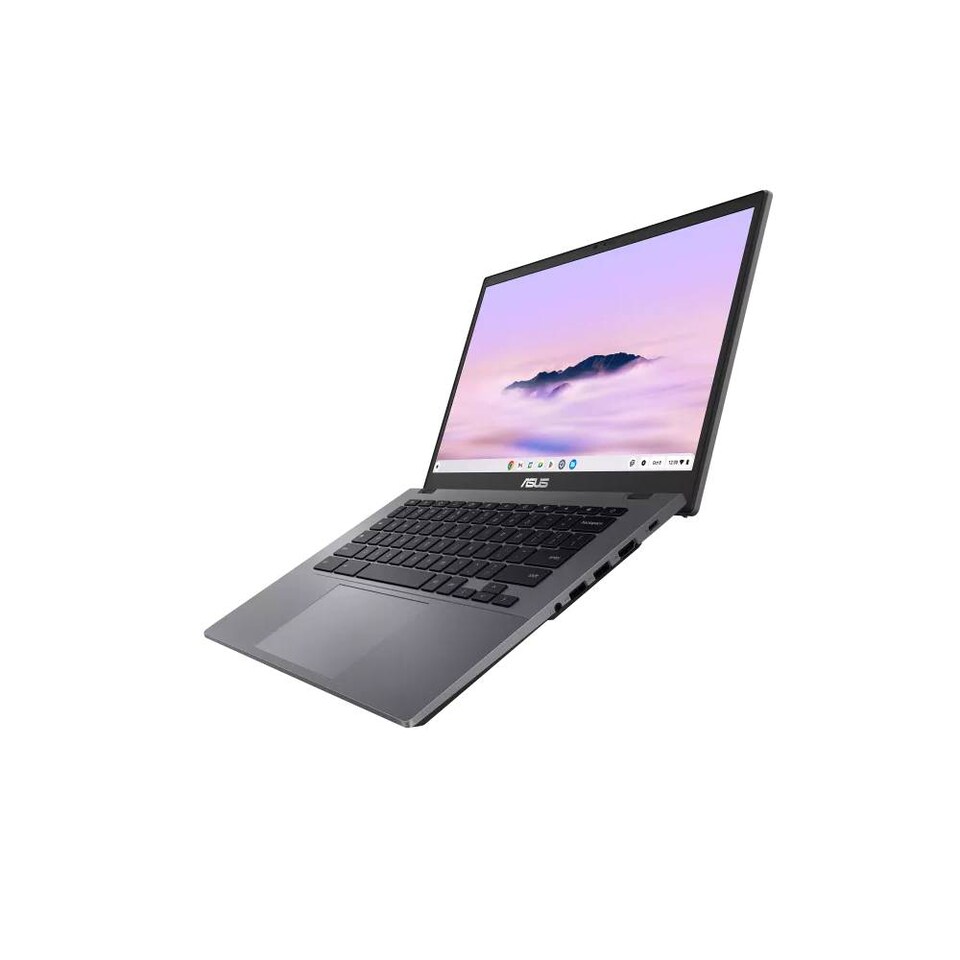 image 1 of ASUS Chromebook Plus Enterprise CB34 CB3402CVA-MW0586 Intel Core i3-1315U 8GB RAM 256GB SSD 14-Inch Full HD Touchscreen Chrome OS Laptop - Rocky Grey - 90NX07P2-M00N70