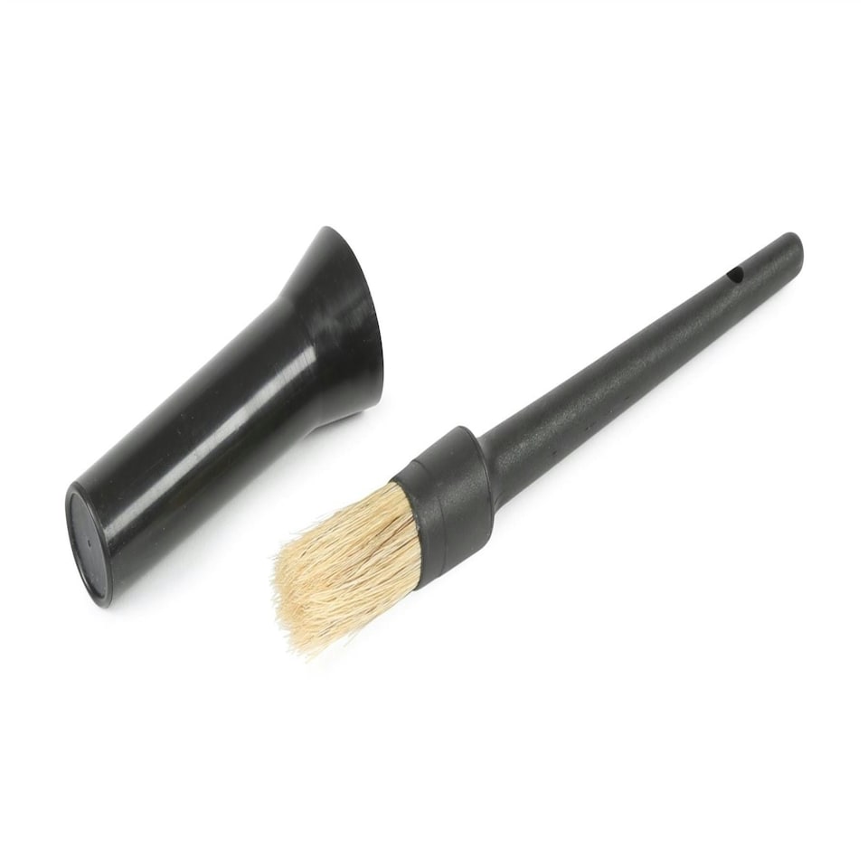 image 1 of Shires Plastic Hoof Oil Brush Red | One Size