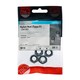image 2 of Timco - Nylon Nuts - Type P - Zinc (Size M10 - 4 Pieces)