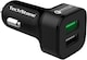 image 1 of TechStone Car Charger Dual USB In Car Fast Charging Adapter Quick Charge 3.0  Mini Phone Cigarette Lighter 12v Socket for iPhone XS XR Max 7 8 Plus, Air 2  iPad Pro Mini, Galaxy, LG, HTC