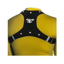 AWE 6 x Super Red LED's High Visibility Large Cycling/Running/Walking Vest