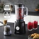 image 2 of GEEPAS Electric Blender Smoothie Maker, Food Jug Blender 650W | Black