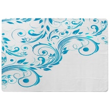 Swirls (Rug) Blue | Large: 140x200cm