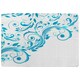 image 1 of Swirls (Rug) Blue | Large: 140x200cm