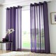 image 3 of Voile Panel - Ring Top - Purple - 145cm x 182cm