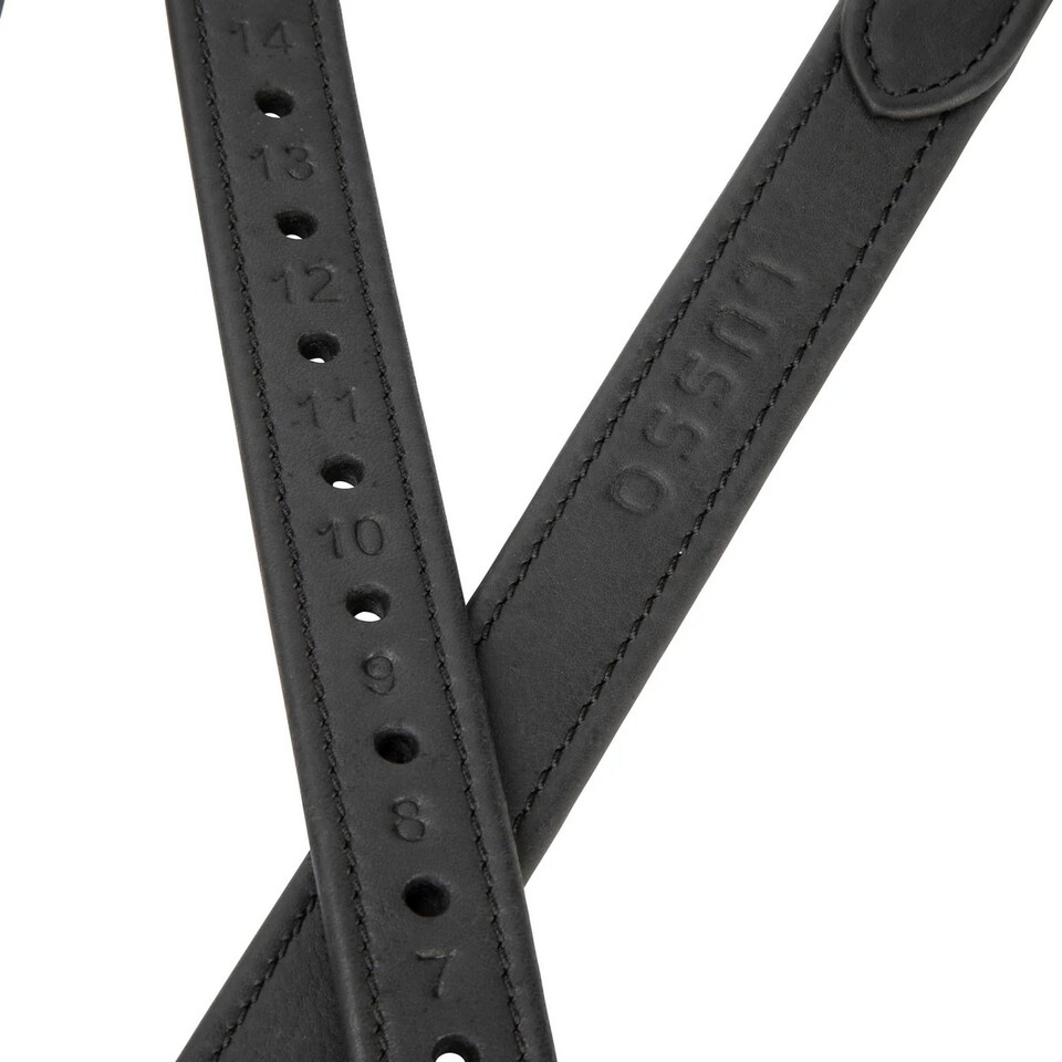 image 1 of Velociti Lusso Logo Horse Stirrup Leathers | Black | Black | 48cm | 1