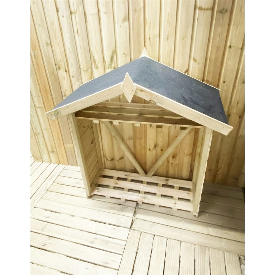 image 1 of Apex Log Store Wide 915mm x Depth 355mm x Height 1200mm