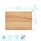 image 5 of Argon Tableware Rectangle Wooden Chopping Board - 35 x 25 x 1.5cm | Brown | Brown