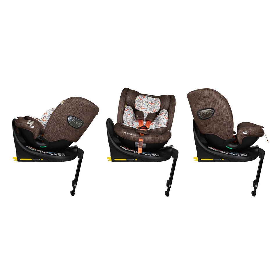 image 1 of Cosatto All in All Extra iSize 360 Car Seat Birth to 12 Years, Extended Rear Facing, ISOFIX with 360 Rotation
