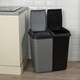 image 4 of 90L Colormatic Double Recycling Bin