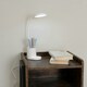image 2 of ValueLights Marco Adjustable White Rechargeable Wireless Pen Pot Dimmable Flexi Desk Lamp