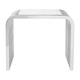 image 1 of Interiors by Premier Slatted End Table Grey