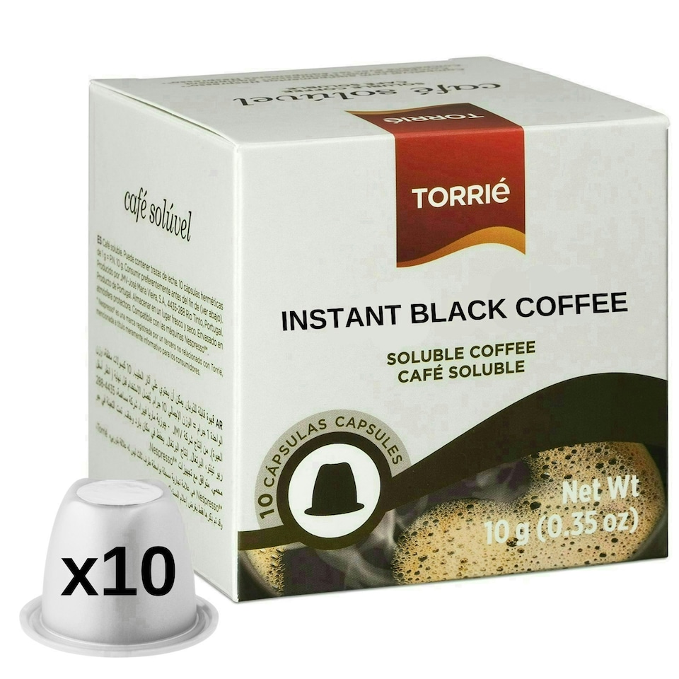image 1 of Instant Black Coffee Nespresso ® Compatible Capsules (10 Pods)