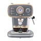 image 4 of Cooks Professional 15-Bar Retro Espresso Coffee Machine 1.2L with Frothing Steam Wand | Grey | Nordic Grey