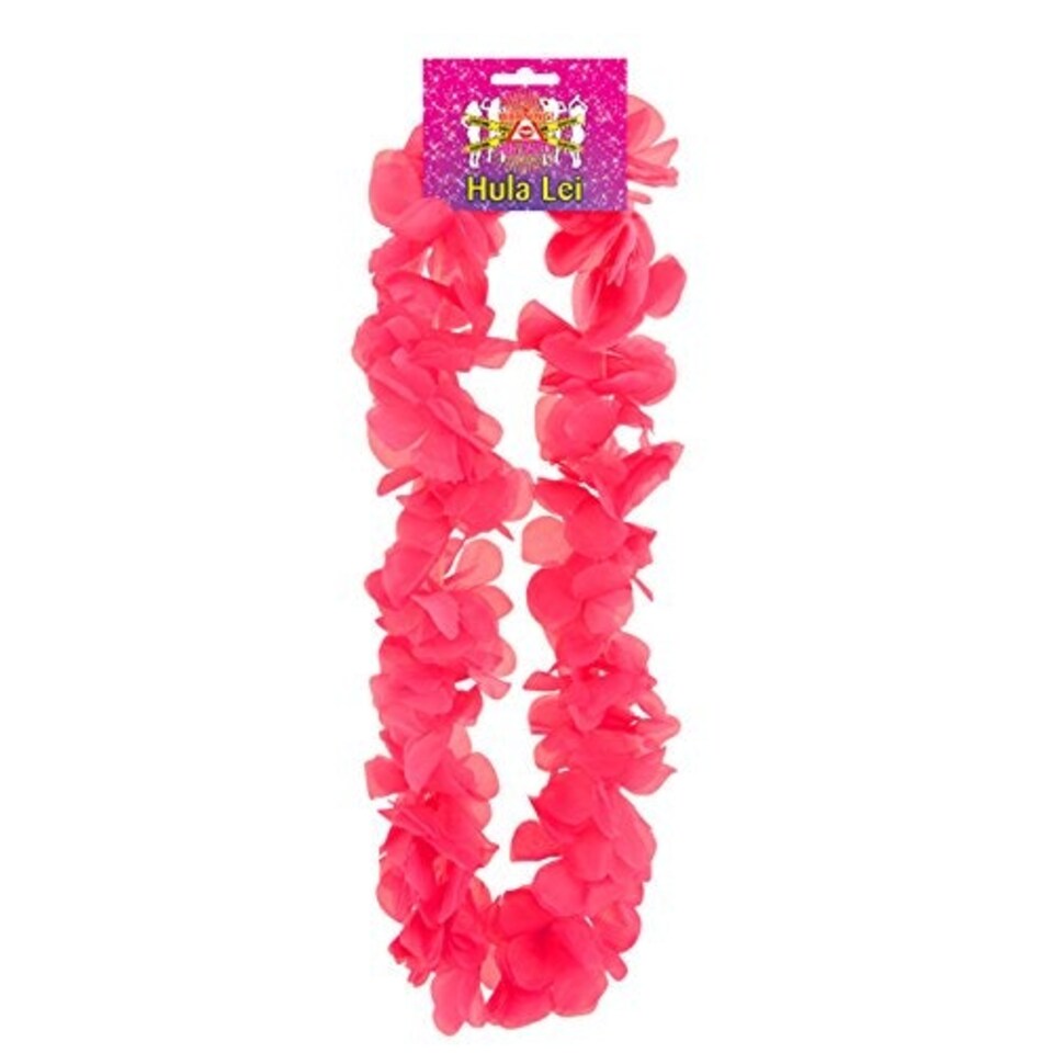 image 1 of Pink Hula Lei Garland (100cm) Hen Party