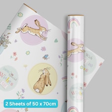 Guess How Much I Love You 2 Sheets & 2 Tags Gift Wrap