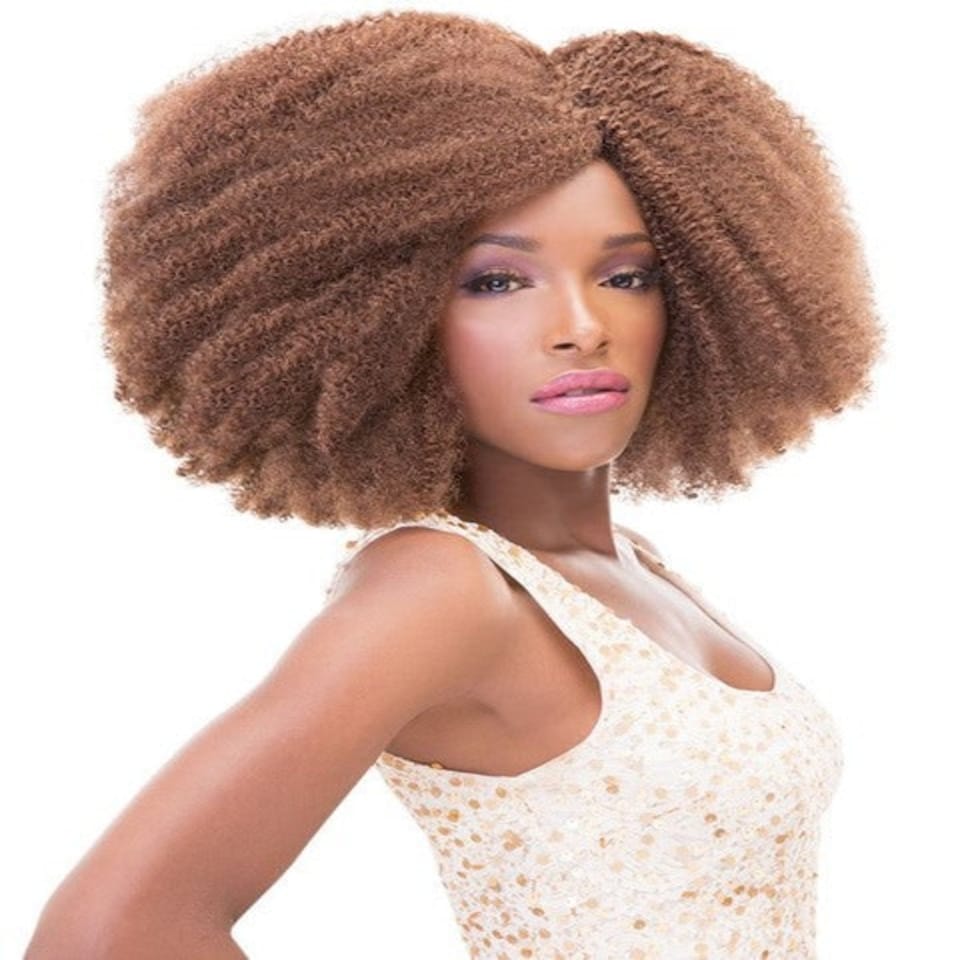Janet Collection  Syn 4C Mambo Crinkly Afro Kinky Multi | 30 | 24 inch
