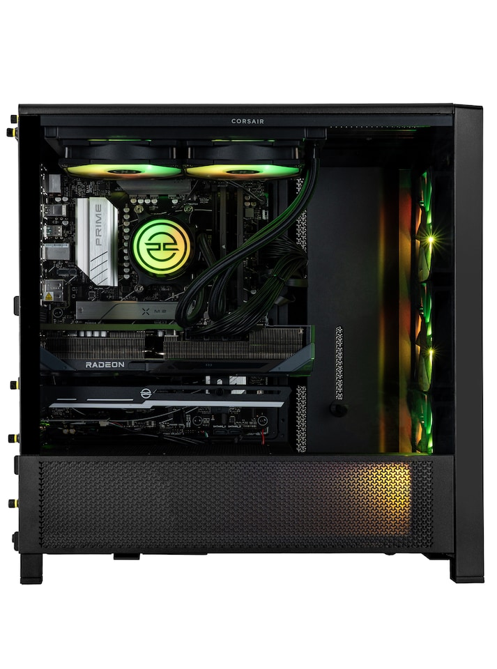 image 1 of PCSpecialist PRO Gaming PC - Ryzen 7 7800X3D AMD RX 9070XT 32GB RAM 2TB M.2 SSD Windows 11 Home