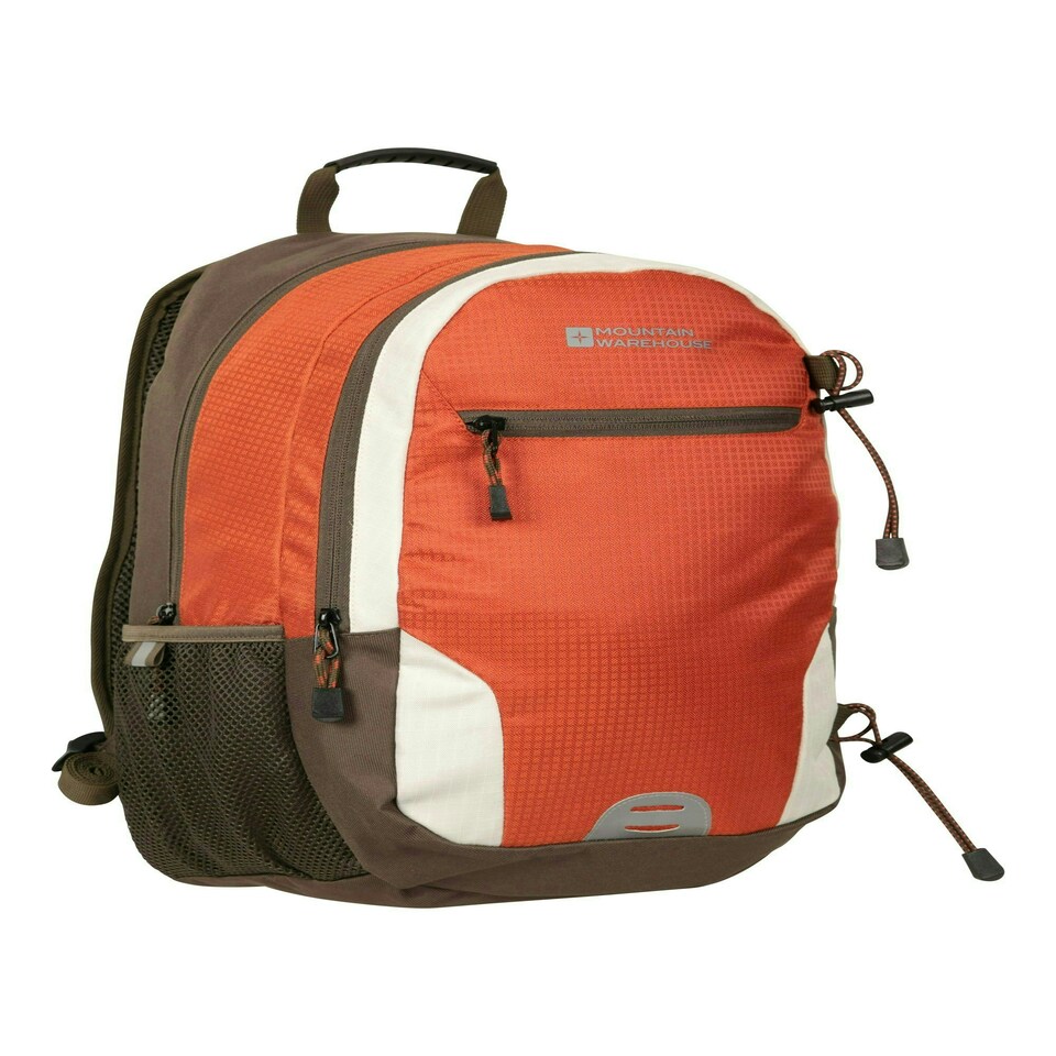 image 1 of Mountain Warehouse Quest Laptop Bag Work Travelling Everyday Backpack Rucksack Brown | Rust