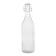 image 1 of Argon Tableware Glass Bottle with Swing Top - 1.1 Litre Clear | 1L