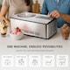 image 5 of Caso Design IceCream, 5-in-1 Yoghurt and Ice Cream Maker, 2L Capacity, No Pre-Freeze