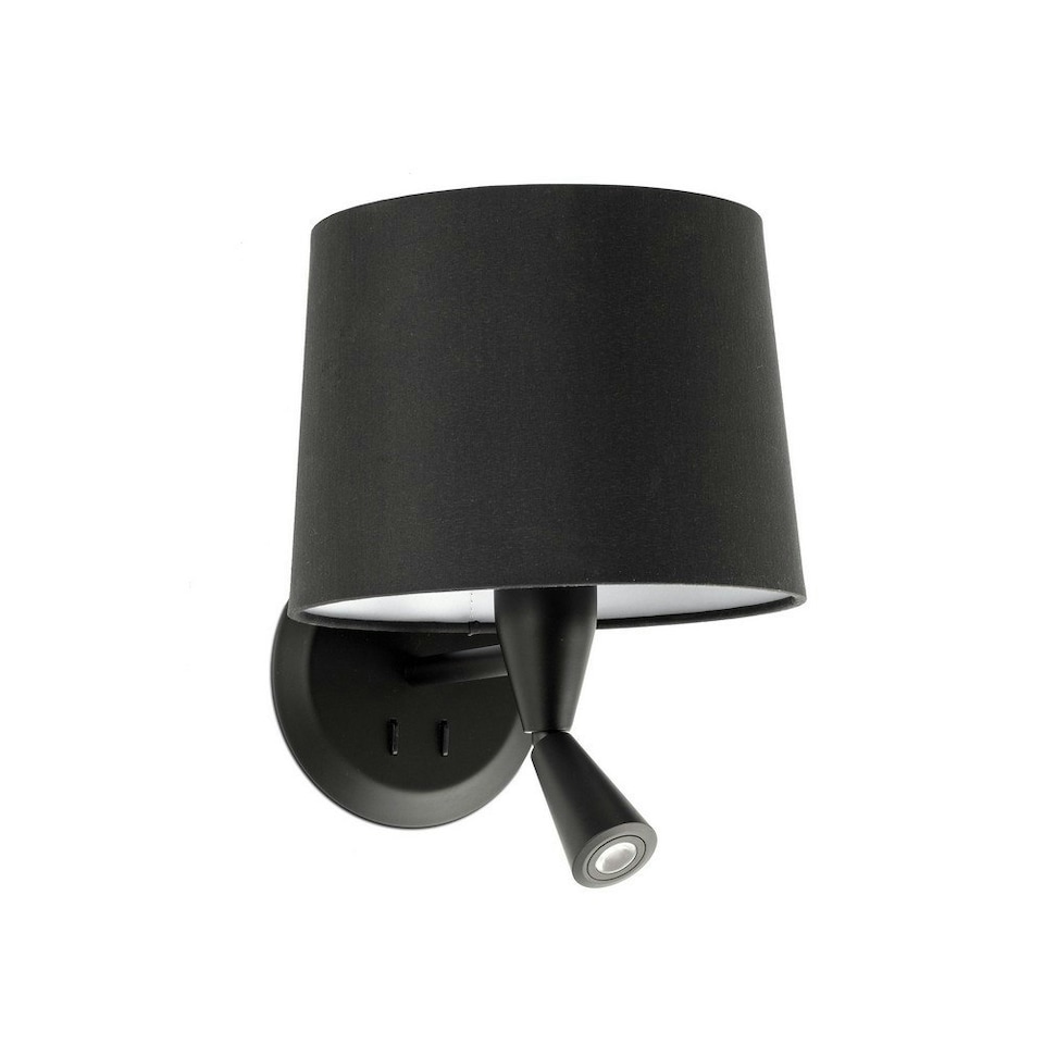 Conga Reading Light Wall Light Black, E27