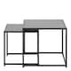 image 2 of Seaford Nest of Tables in Ash Black