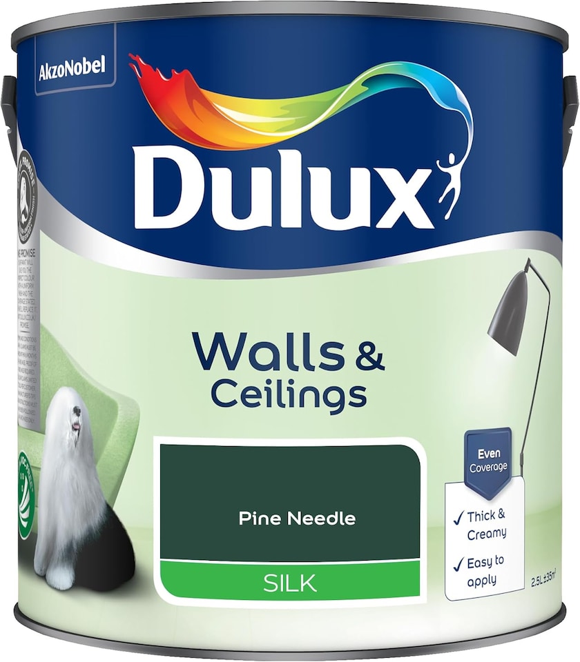 image 1 of Dulux Silk Pine Needle 2.5L