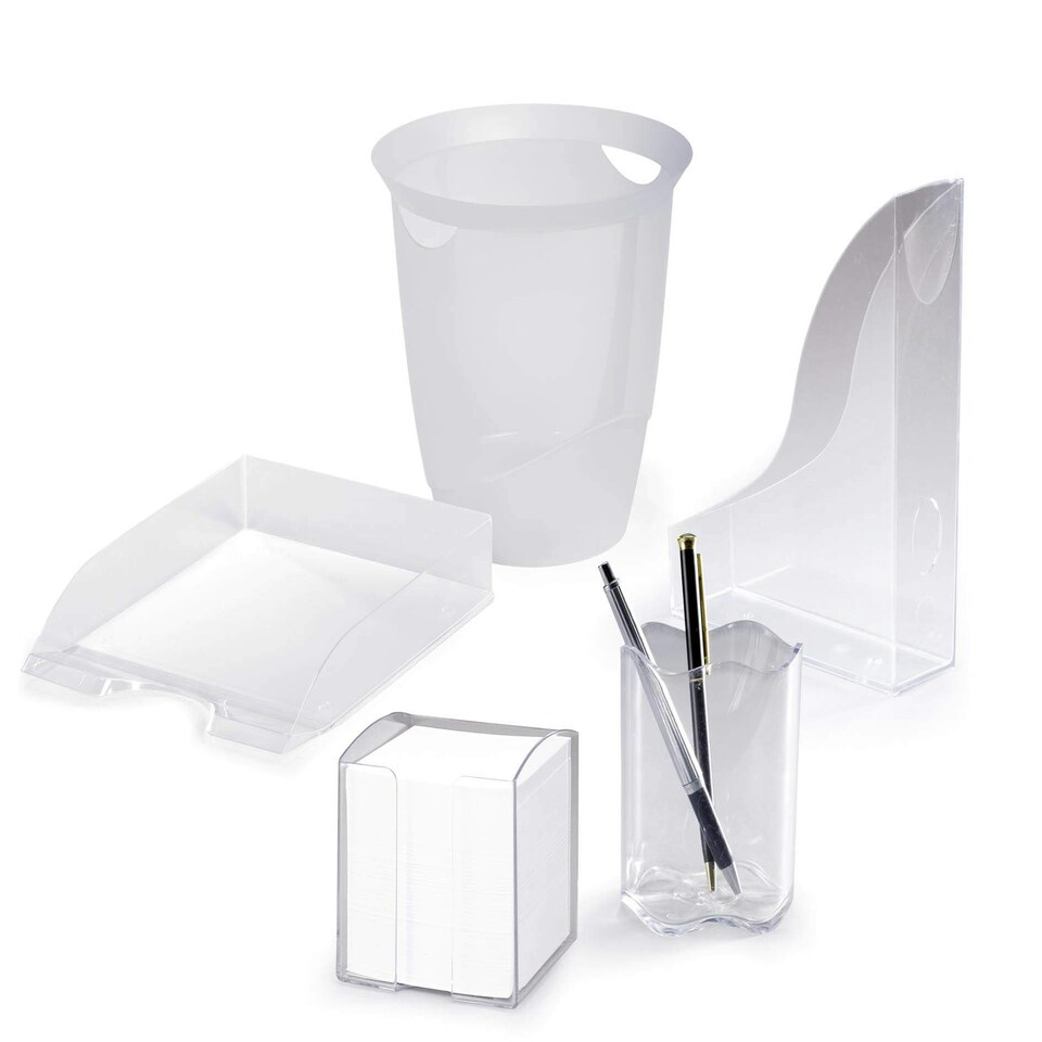 image 1 of Durable Trend Pen Cup - Transparent