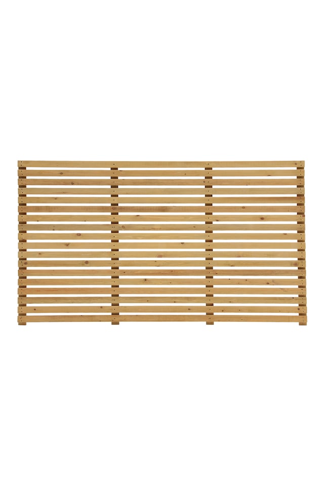 image 1 of Living and Home Garden Wood Fence Gate | Brown