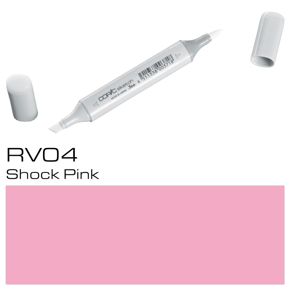 image 1 of Copic Sketch Marker, Shock Pink, Single Pen