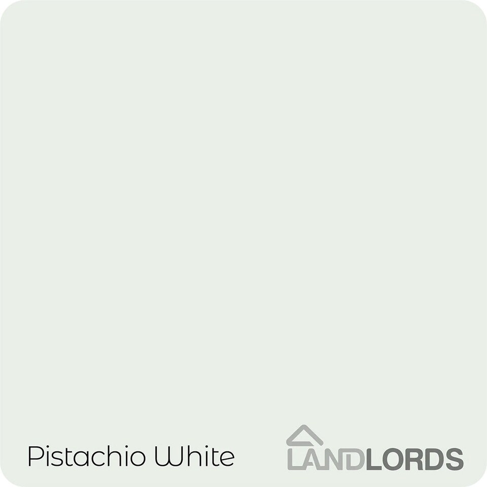 image 1 of Landlords Paint - Matt Paint - Smooth Matt Finish for Walls & Ceilings - Pistachio White - 1L
