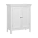 image 1 of Teamson Home Wooden Bathroom Floor Cabinet White Stratford