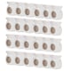 image 3 of White Ceramic Oil Wax Melt Burner 10cm | White | 24 - White | One Size | 24