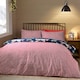 image 2 of Catherine Lansfield Christmas Ski Village Reversible Duvet Cover Set Navy Blue Blue | Navy Blue | Super King